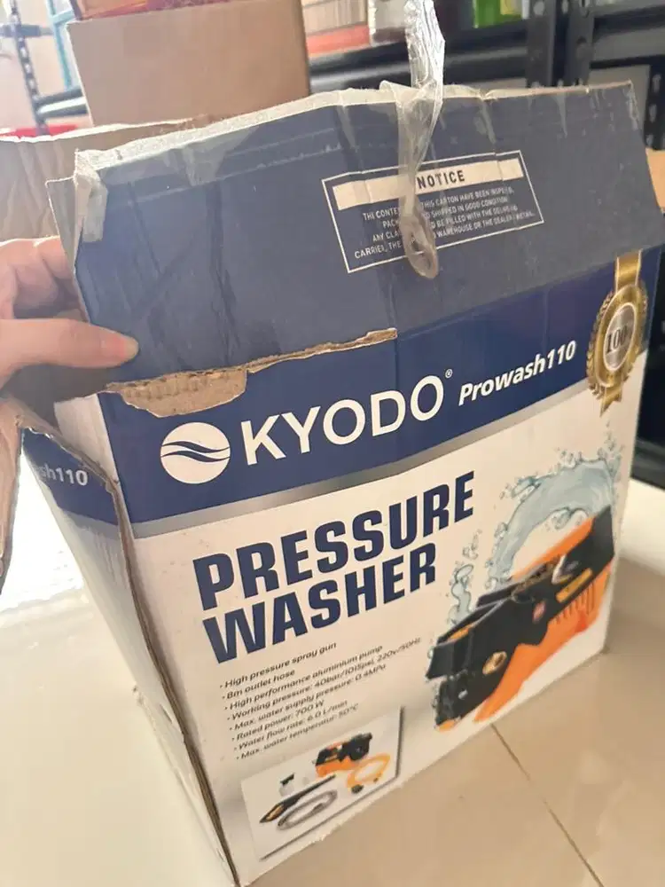 KYODO Prowash 110 Pressure Washer / Jet Cleaner | cuci ac motor mobil