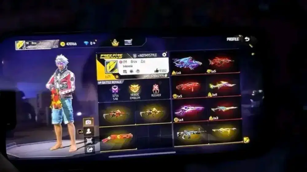 Jual akun ff data aman