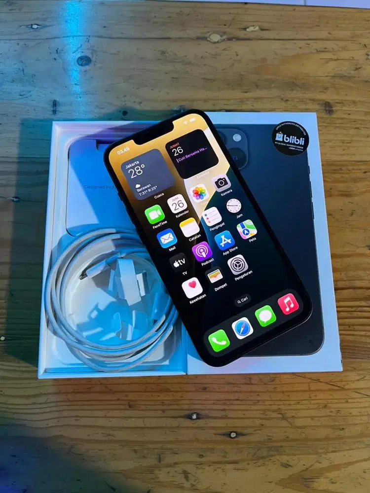 IPHONE 13 BASIC 128GB EX IBOX GARANSI ON