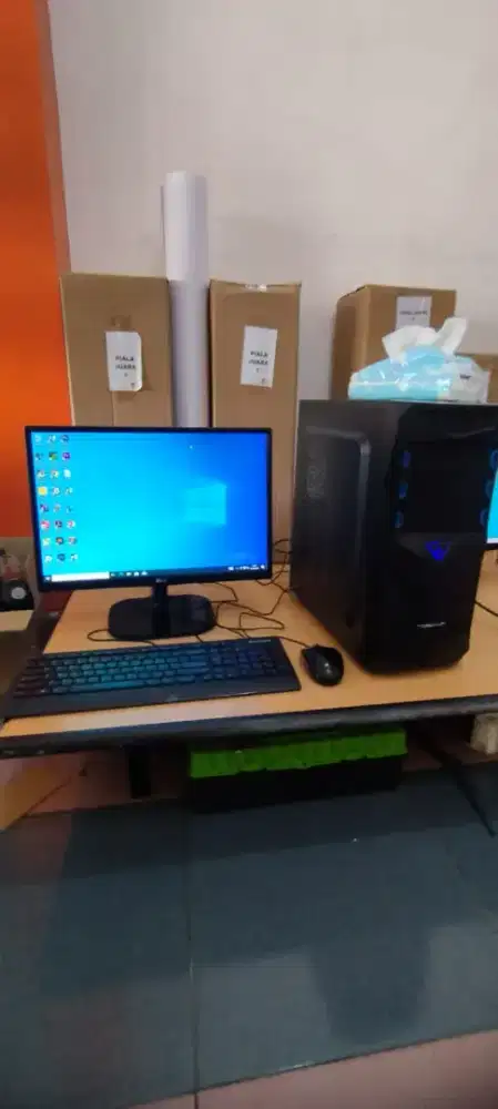 PC Full Set Murah | Editing dan Gaming | Tinggal Pakai