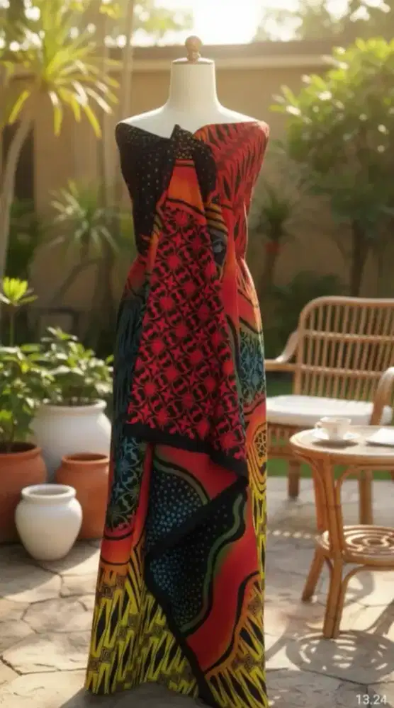 Kain Batik Kombinasi