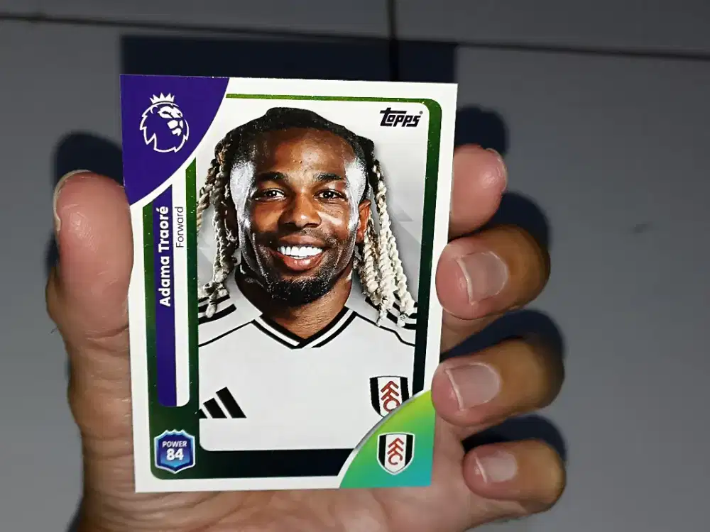 Kartu Bola Adama Traore Original