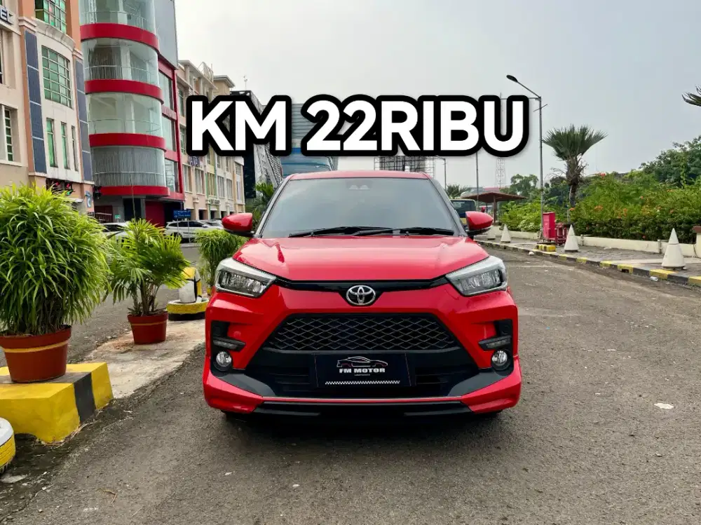 Toyota Raize GR Turbo TSS 2022 AT 1.0, Km 22Ribu, Pajak Panjang