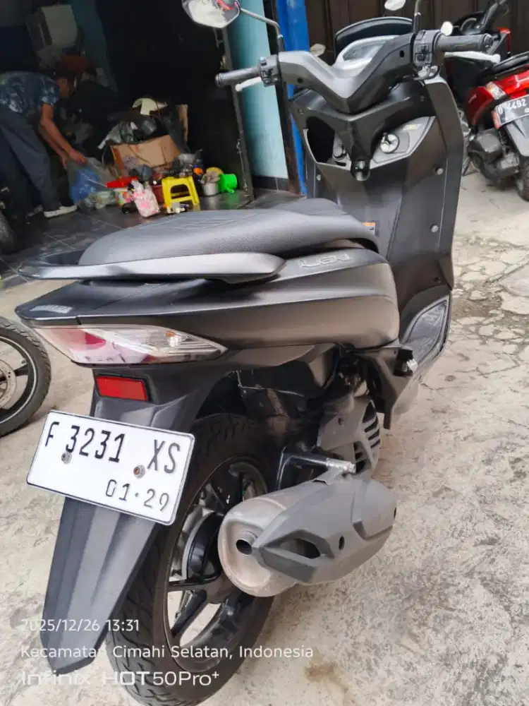 Yamaha lexi 2018 plat F cinjur aya cimahi
