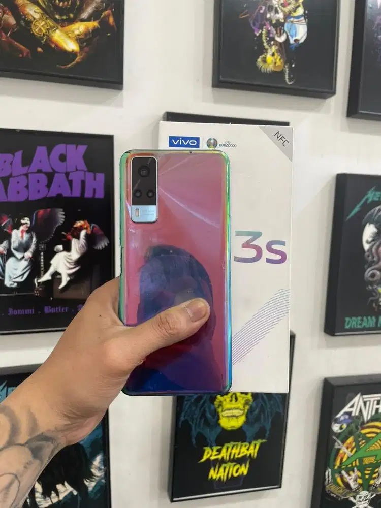 Vivo Y53s 8/128 Fullset Lecet Pemakaian Murahhh