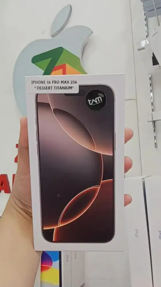 Readyy‼️ iPhone 16 PRO MAX 256GB Bergaransi Resmi TAM