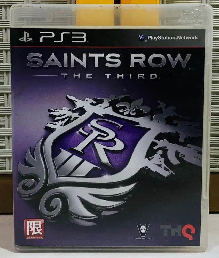 Blueray Disc Game Saints Row The Third PS3
