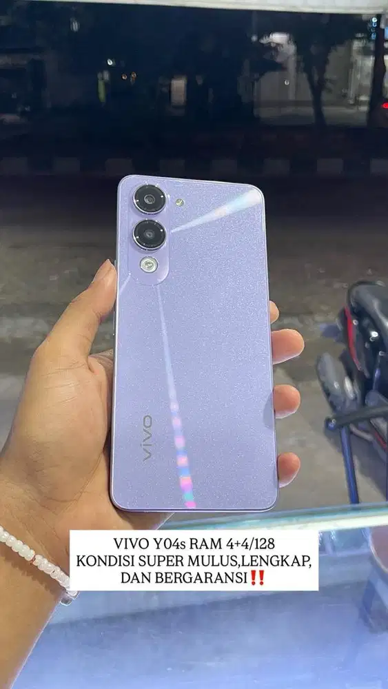 VIVO Y04s RAM 4+4/128. baterai 6000mAh