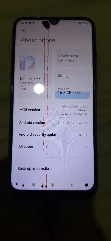 Android xiaomi note 8