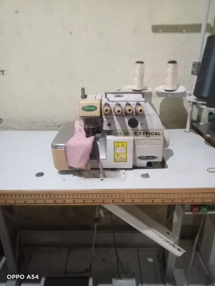 Mesin obras benang 4 typical