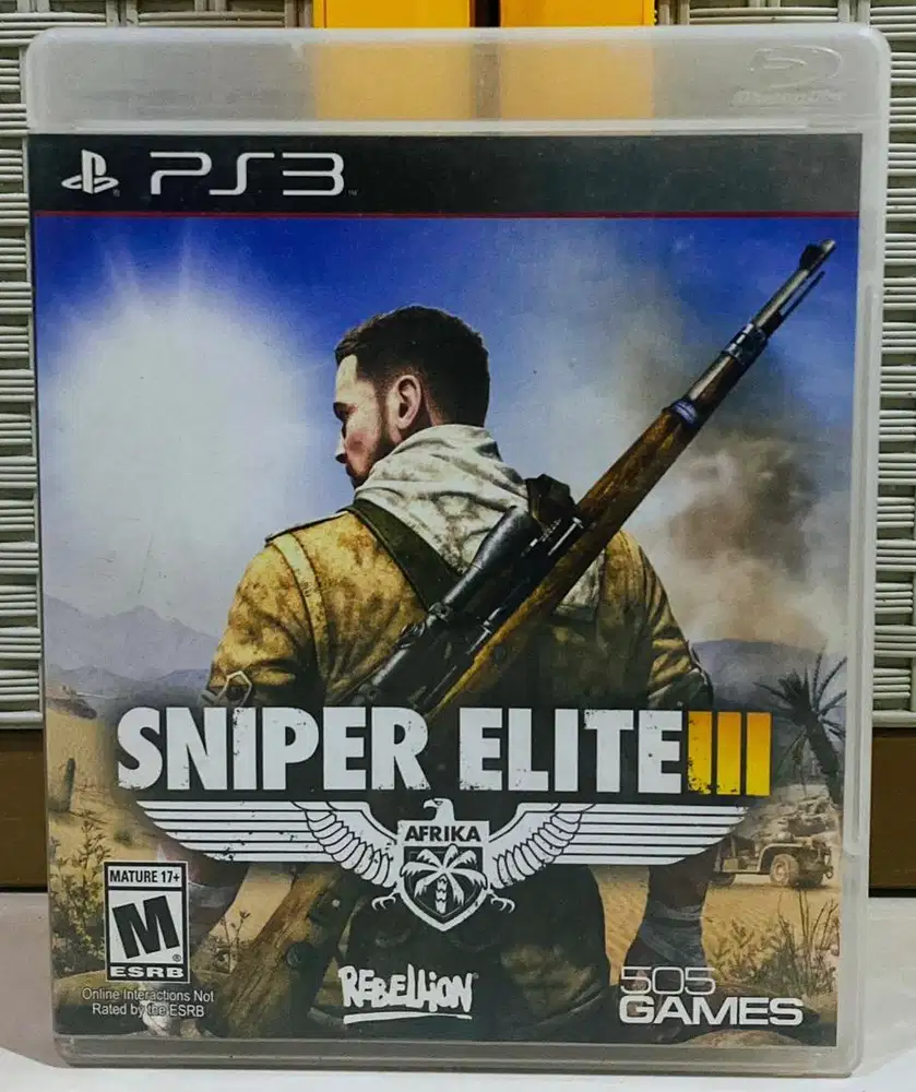 Blueray Disc Game Sniper Elite III PS3