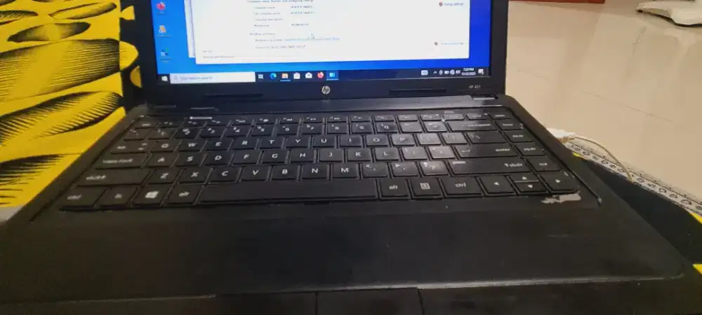 Laptop hp 412 kondisi normal