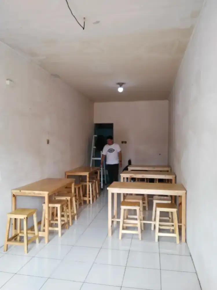 SET MEJA WARUNG MAKAN/WARKOP