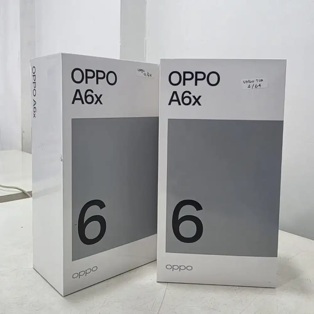 Oppo A6x 8/64 Bisa Cod Garansi Resmi