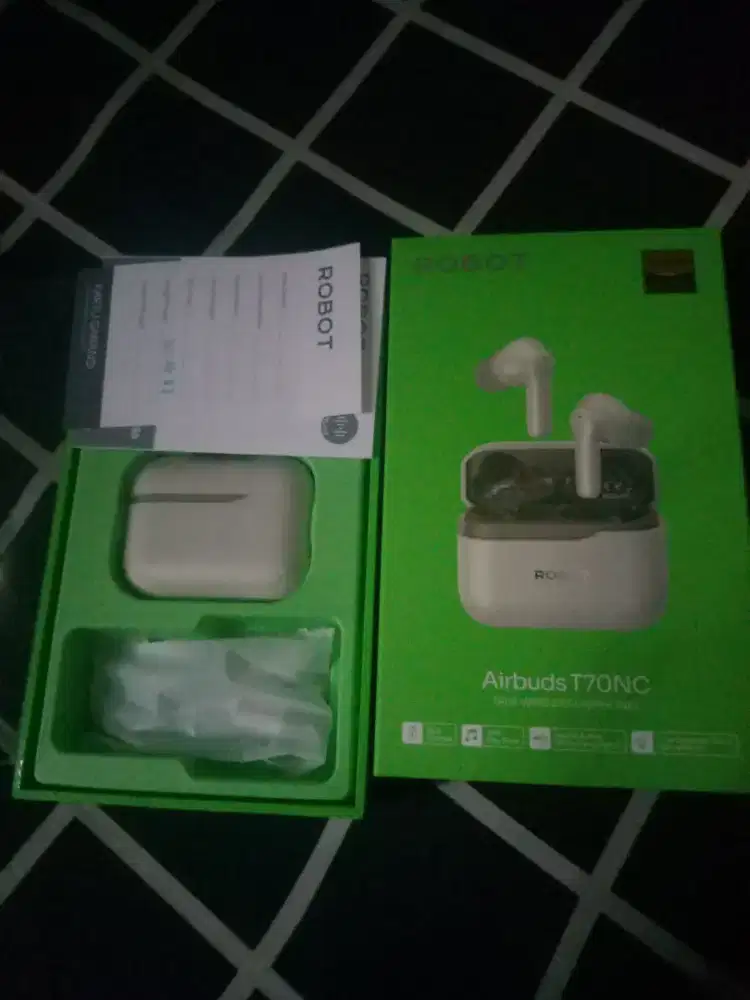 TWS ROBOT T70NC CREAM NEW BUKA SEGEL