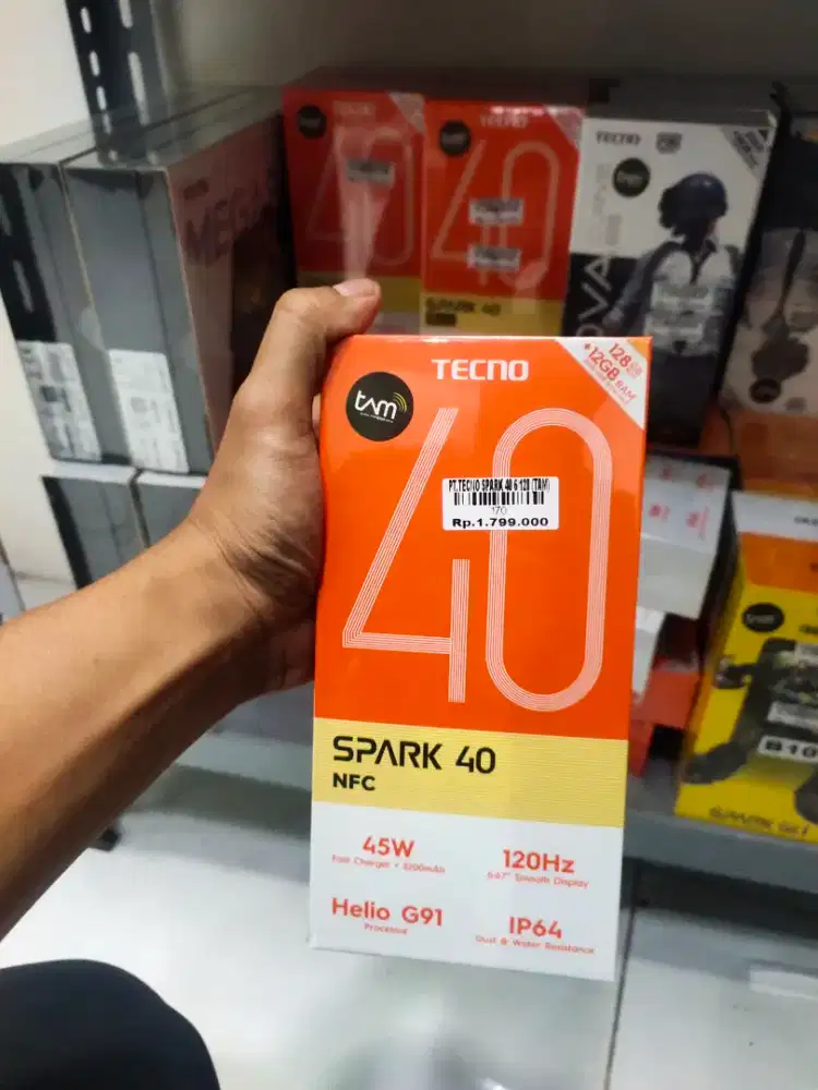 TECNO SPARK 40 8/256GB | ATLANTIS DAHSYAT