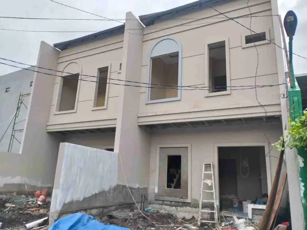 2 Unit Jejer Rumah Baru 2 Lantai on Progres di Gunung Anyar, Sby Timur