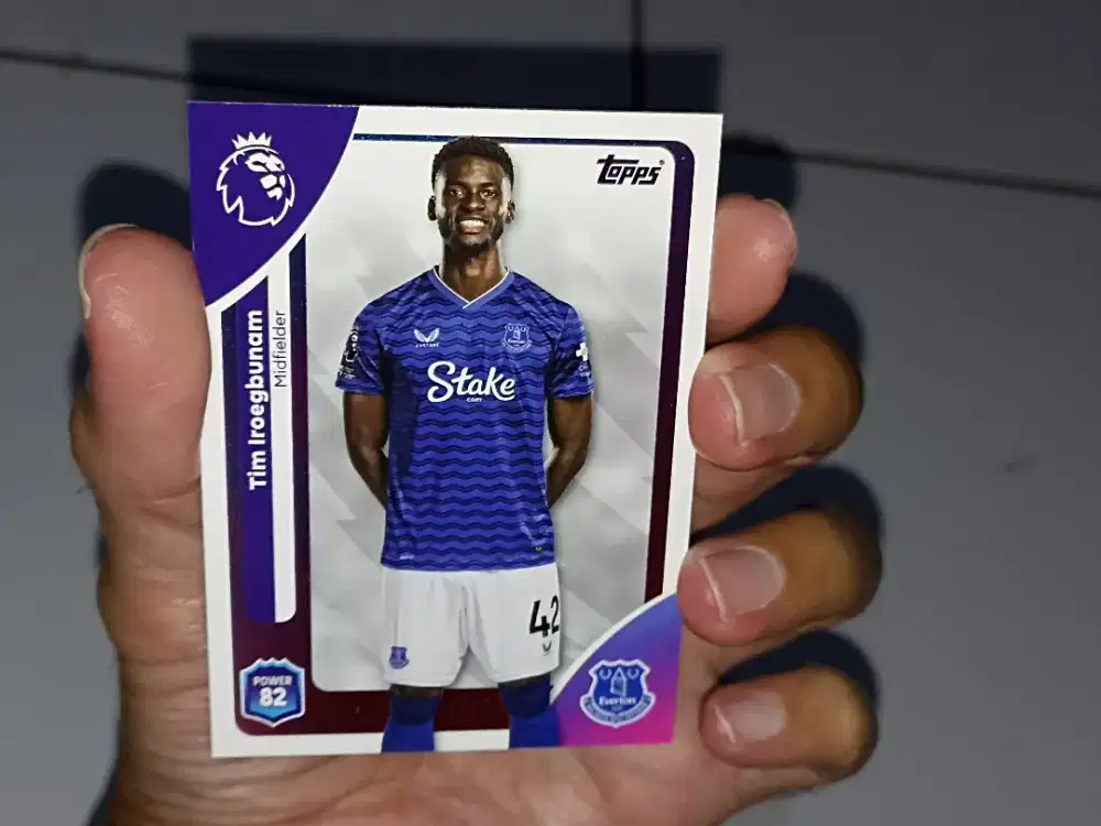 Kartu Bola Tim Iroegbunam Original