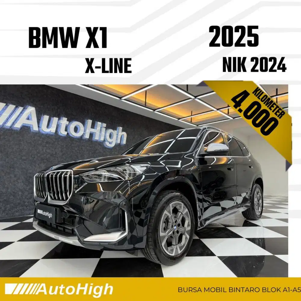 DP10% [Km4.000] X1 X-Line 2024 Black Reg 2023 #AUTOHIGH