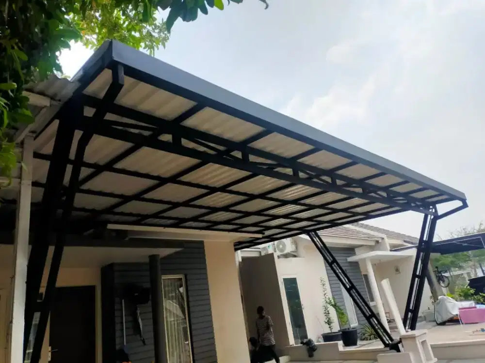 Canopi spandek double layar