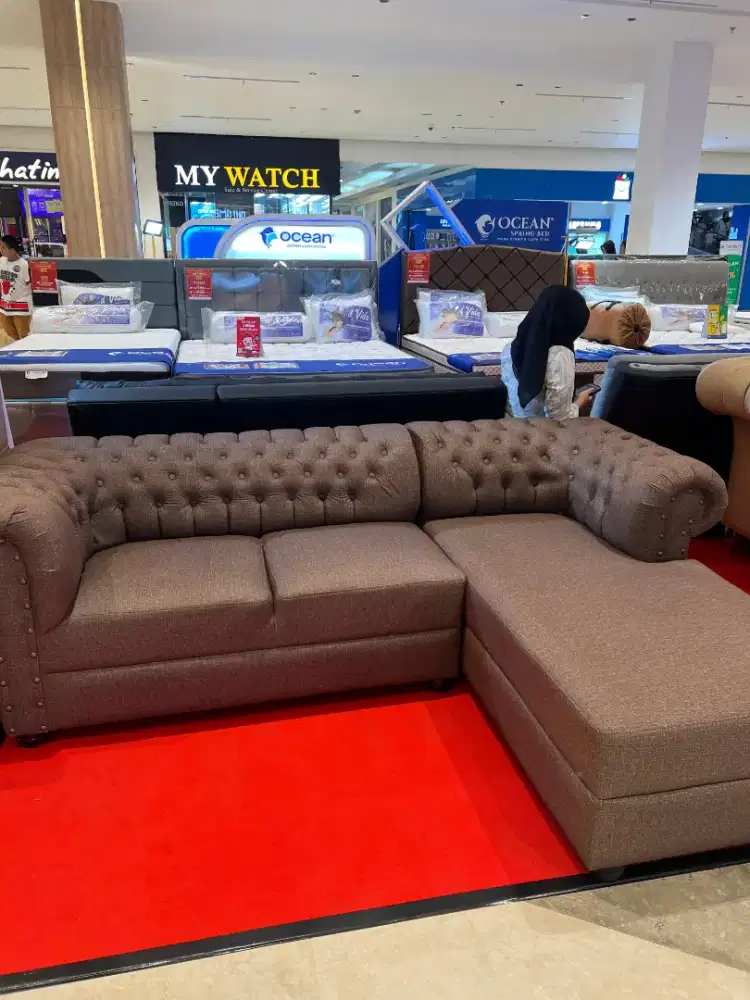 CREDIT SOFA RUANG TAMU BUNGA 0% NO DP