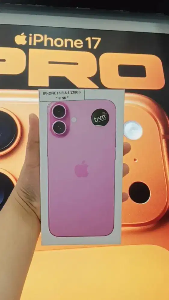 Readyy‼️ iPhone 16 PLUS 128GB Bergaransi Resmi TAM