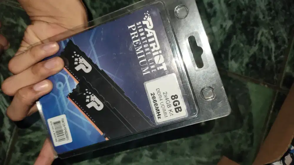RAM 2X4GB DDR4 2666Mhz Patriot
