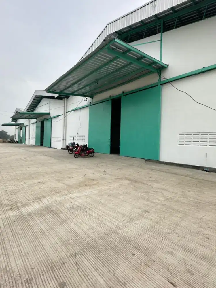 Disewakan Gudang Industri Buditexindo Cikande Akses Kontainer 40ft