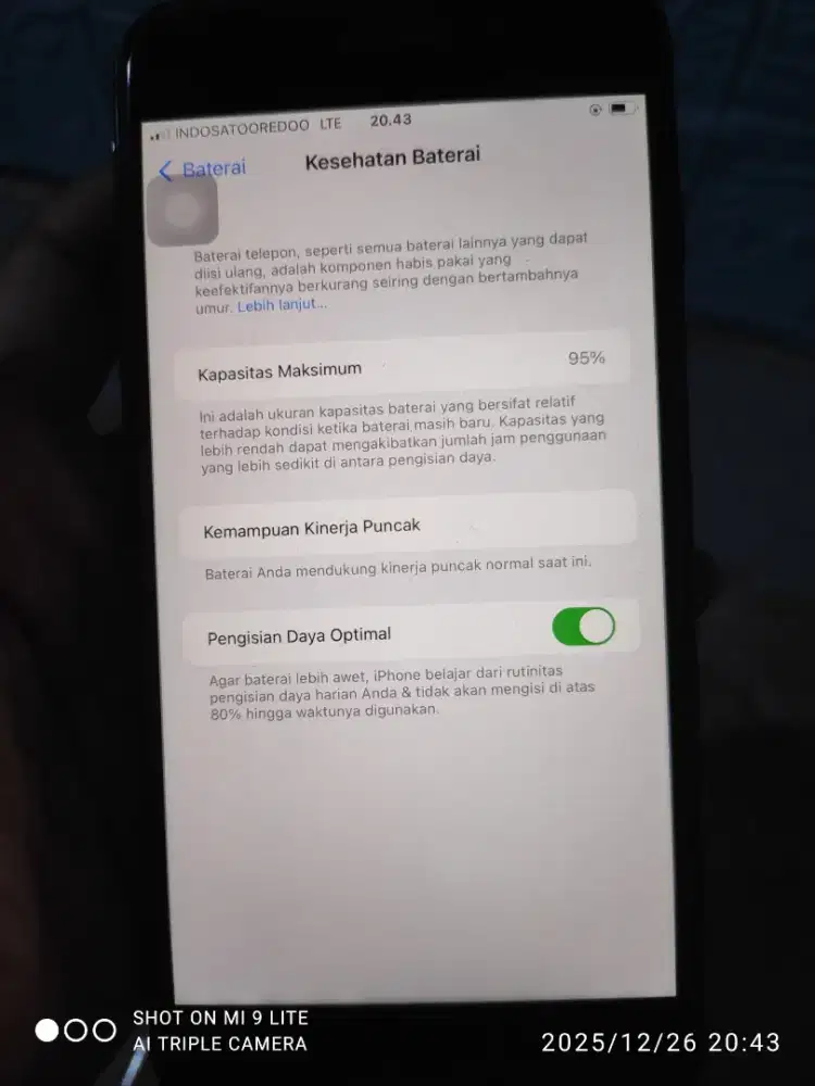 Iphone 7 plus 128GB ex ibox siap riset pabrik