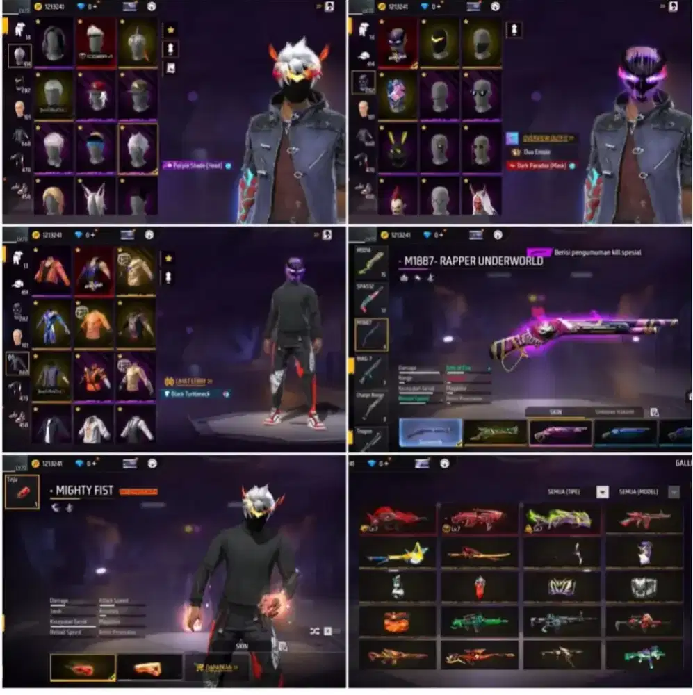 JUAL AKUN FF AMAN DAN AMANAH 100%~