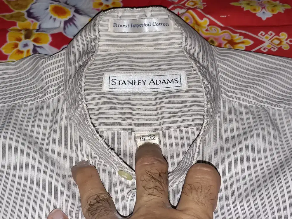 Baju Pakaian Atasan Kemeja Stanley Adams Original Gratis 1