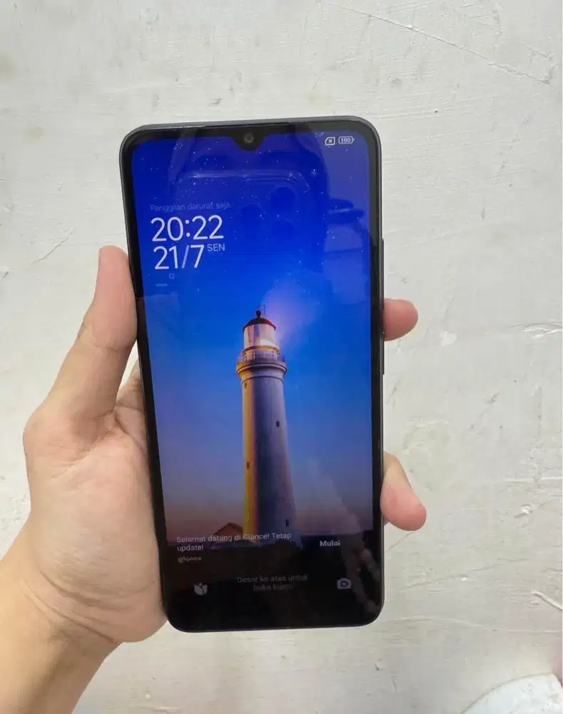 Xiaomi Redmi 12C 4/128 Fullset Mulus Murah