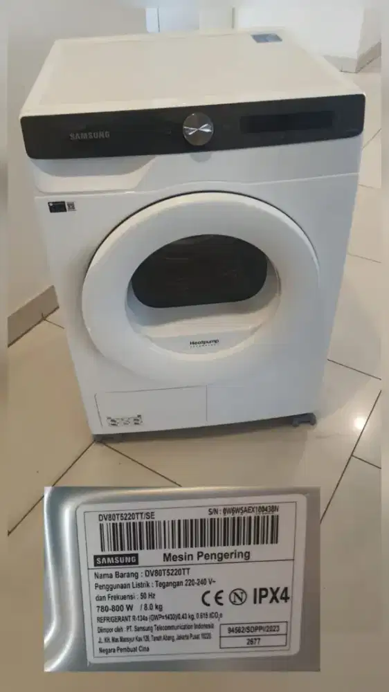 Mesin Pengering Baju Samsung
