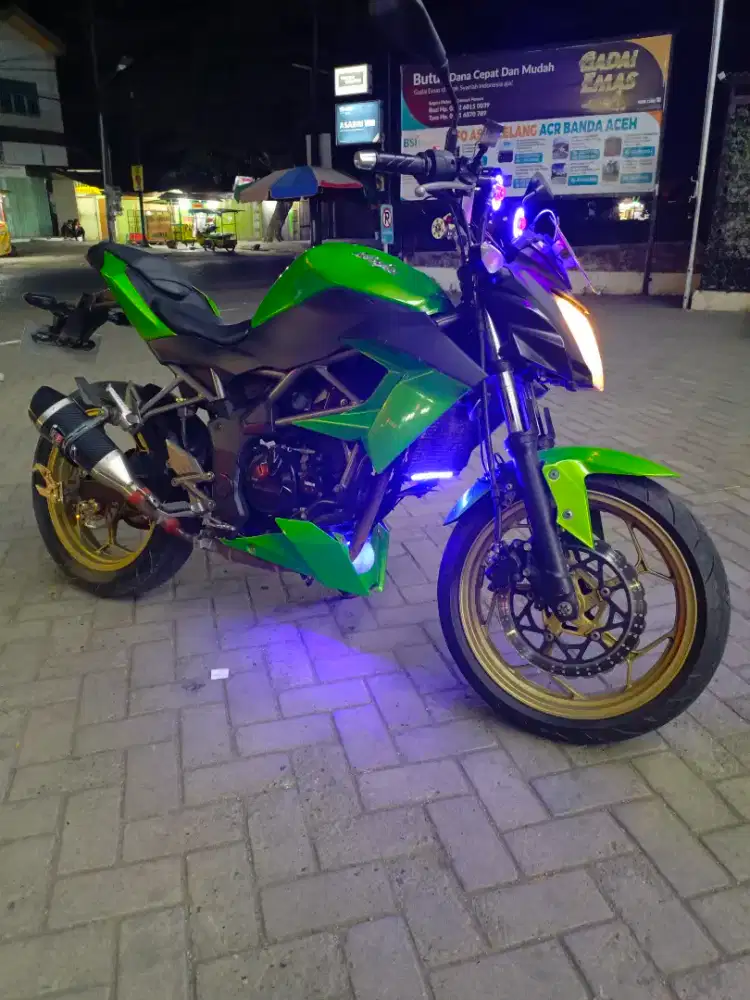 NINJA 250CC LENGKAP DAN MULUS
