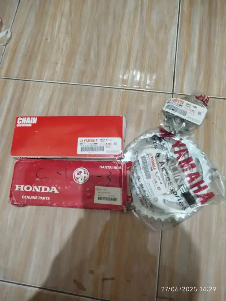 Gearset ORIGINAL YAMAHA vixion dan mx king