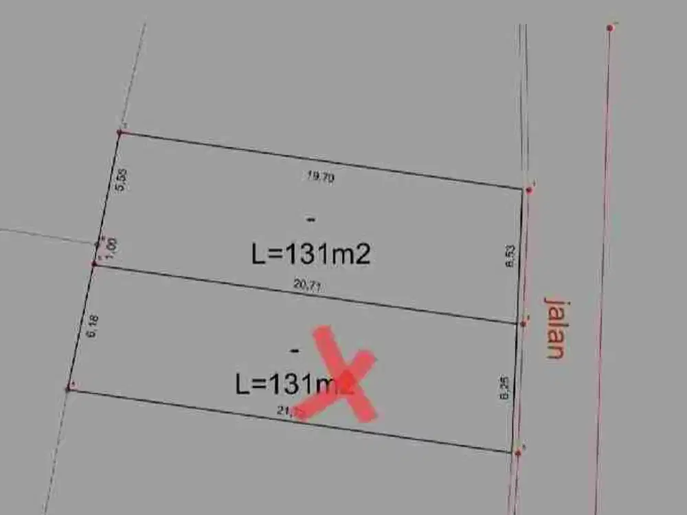 jual tanah kavling diutara kampus uii jl kaliurang atau barat pasar pakem