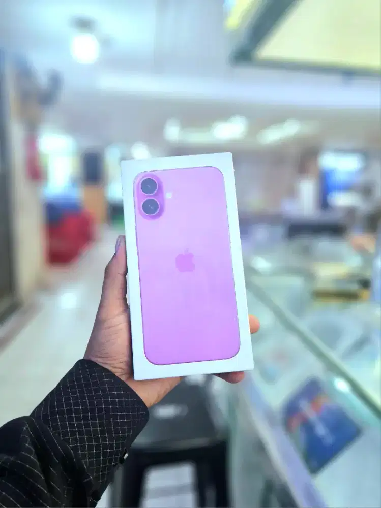 Iphone 16 plus 256 new ibox pink