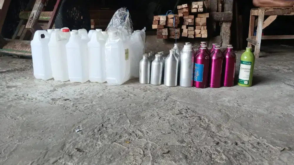 Jual alumunium botol eks Bibit Parfum