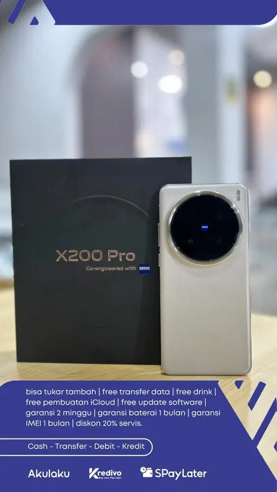 SECOND VIVO X200 PRO 16/512 WILDAN STORE
