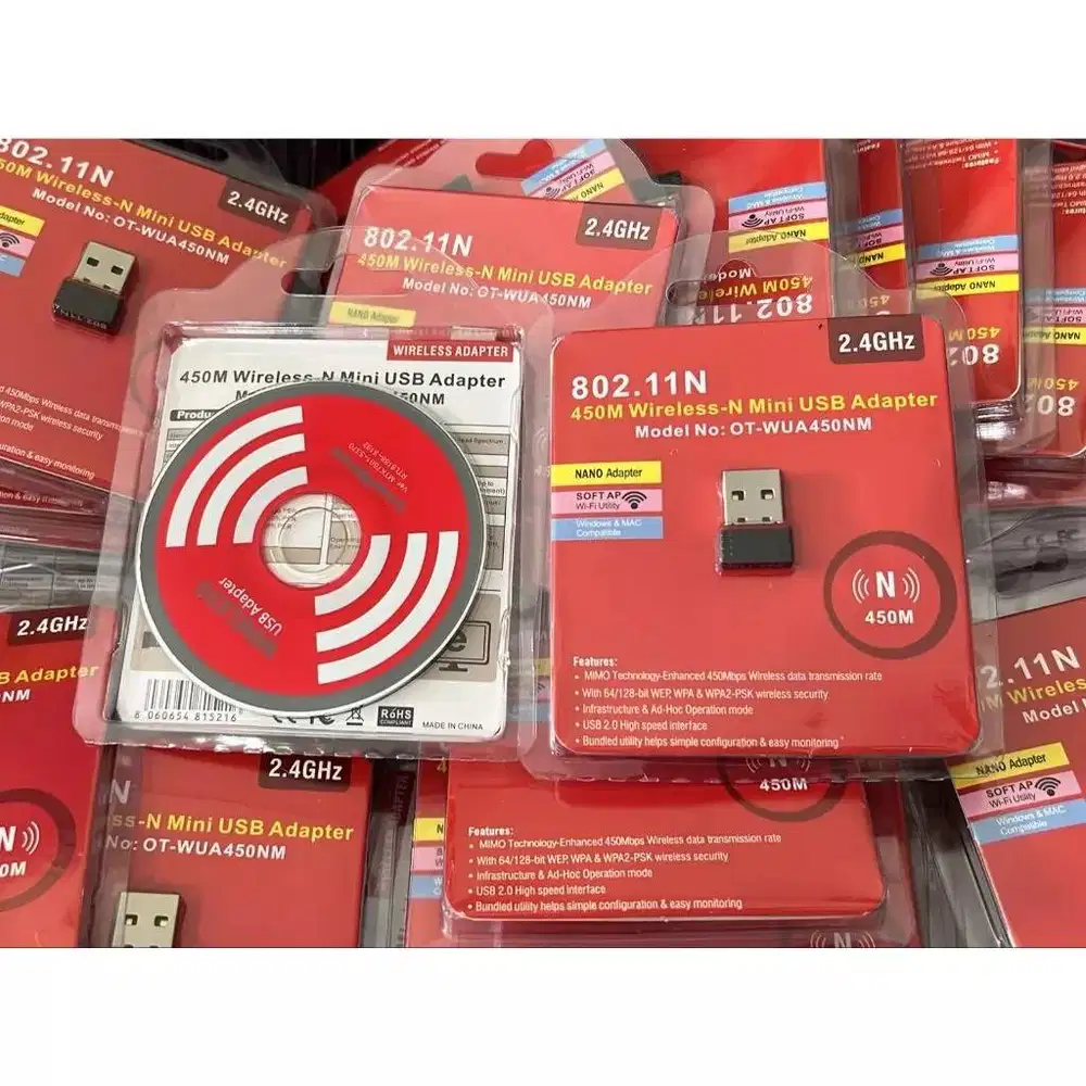 USB WiFi 950MBPS Adapter Wireless Mini Network Dongle Driver nano adop