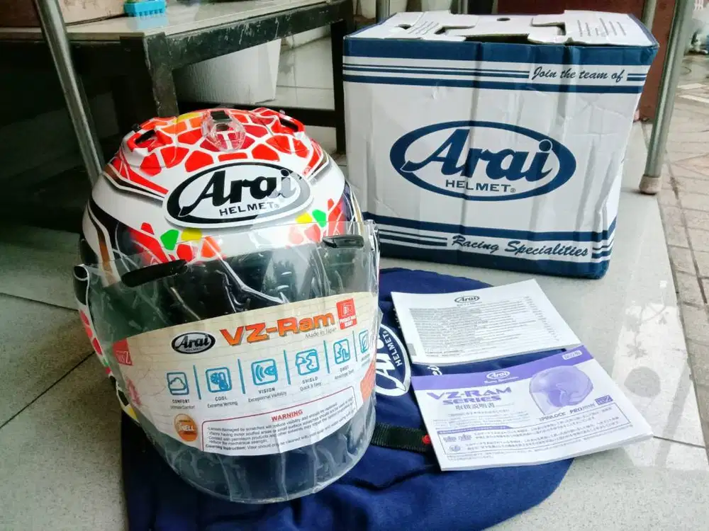 Helm Arai VZ Ram Nakagami GP 2