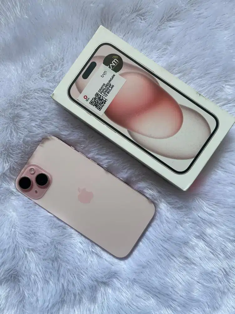 iphone 15 128gb pink resmi ibox