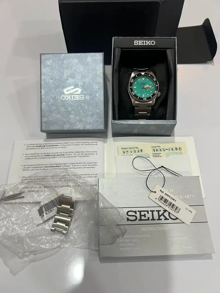Seiko SRPK33K1 Mid Size