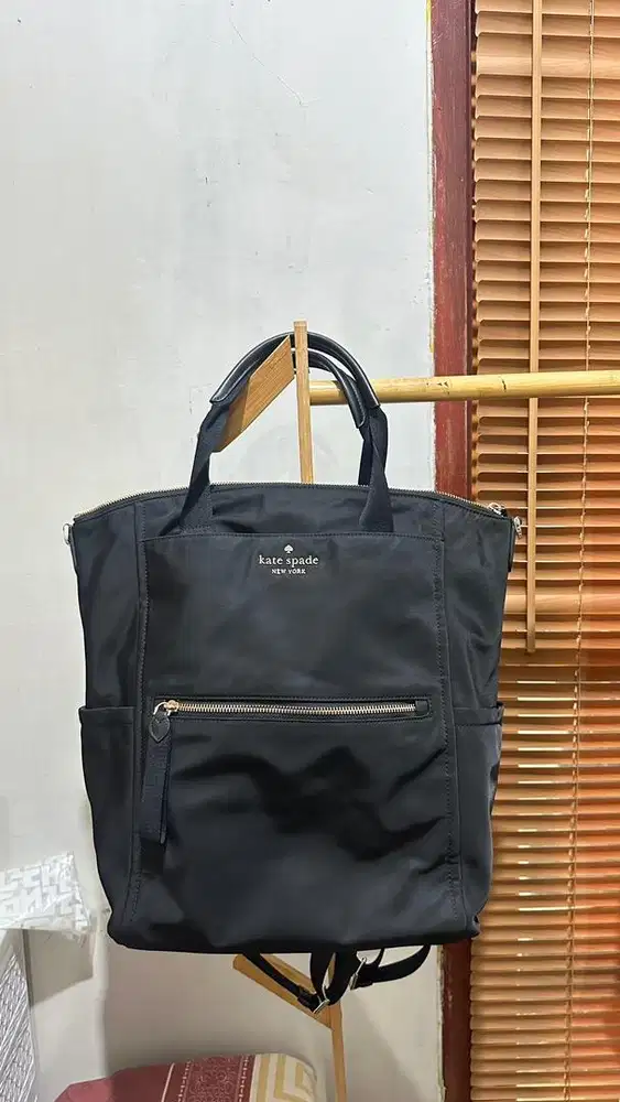 Kate Spade Chelsea Convertible Backpack Black