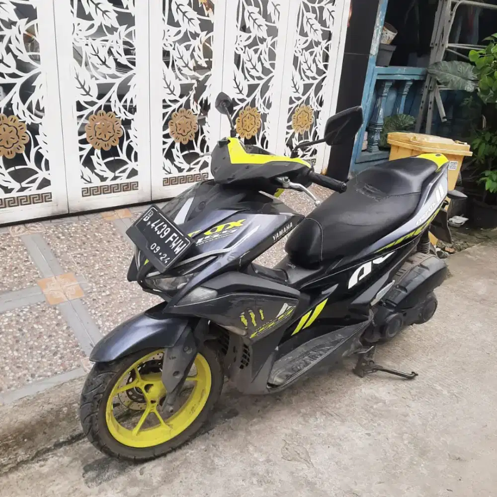 Yamaha Aerox 2019 ss lengkap mesin bagus plat Bekasi kabupaten