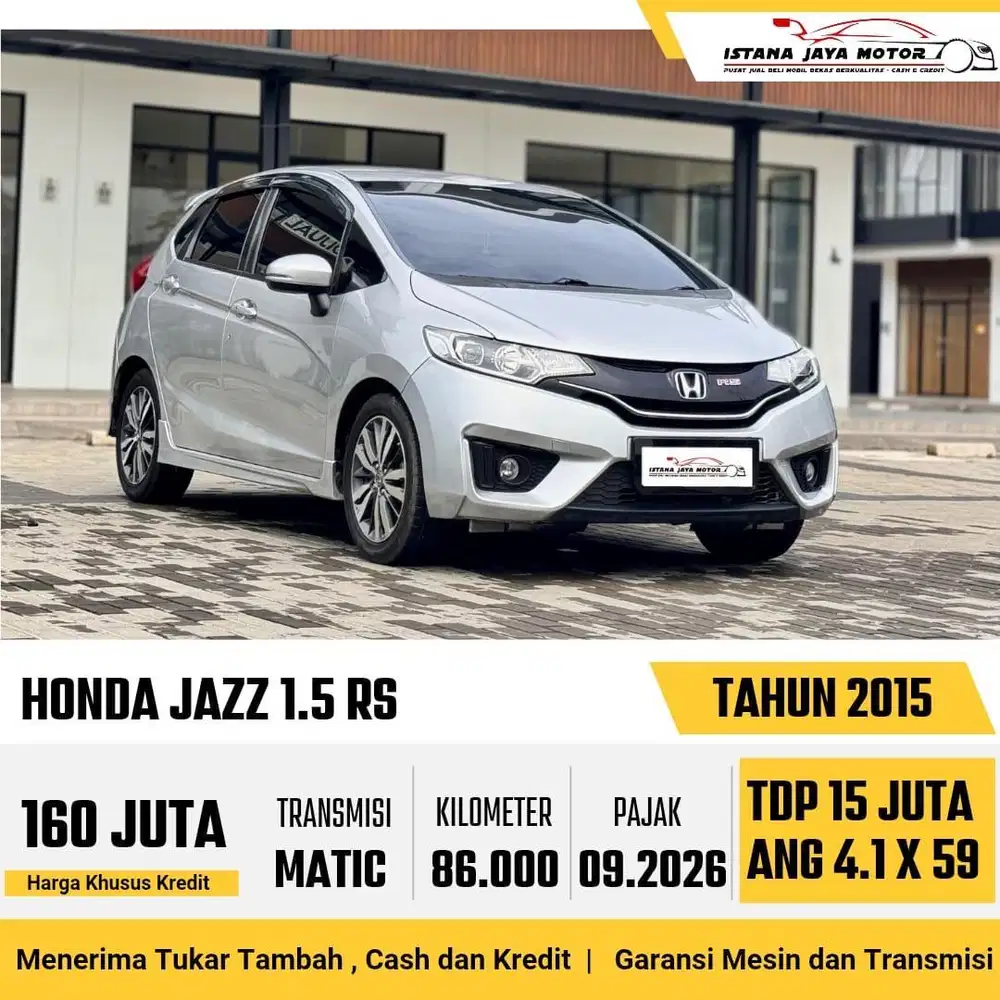 LOW KM Honda Jazz RS GK5 Automatic 2015