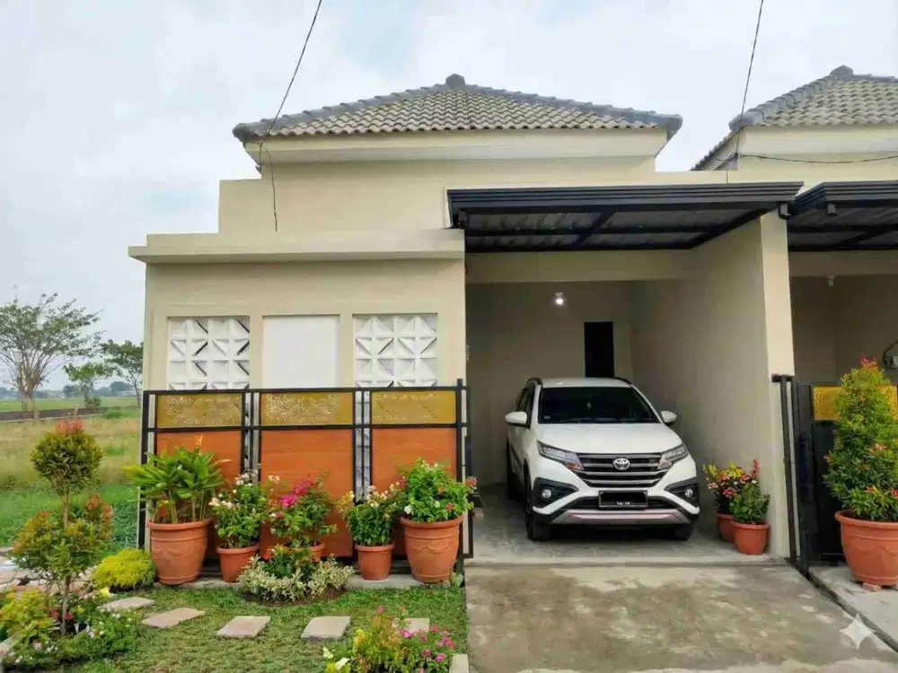 Rumah baru depan puskesmas Sukodono Surat SHM
