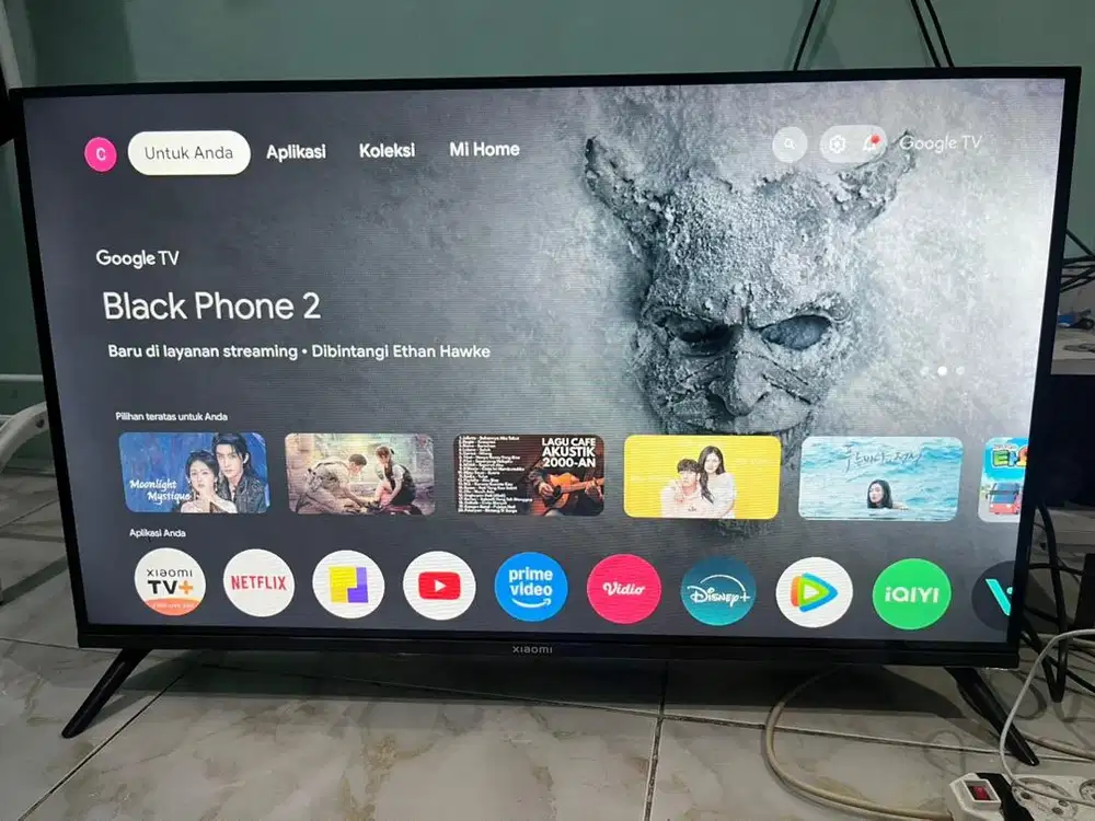 Tv led xiaomi google tv 32inch android smart digital