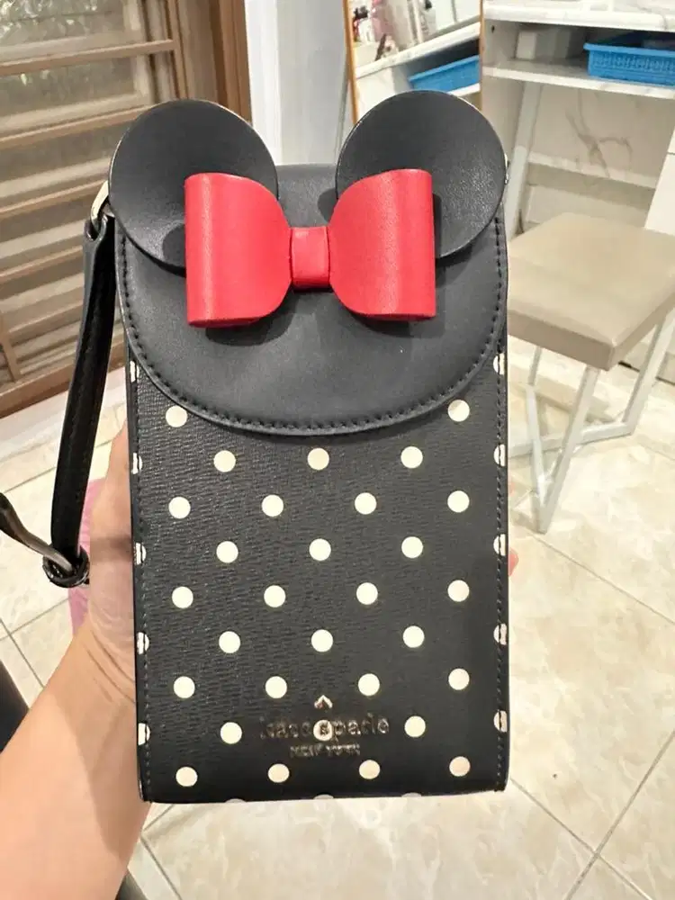 Kate Spade X disney / minnie mouse / mickey mouse / phonebag