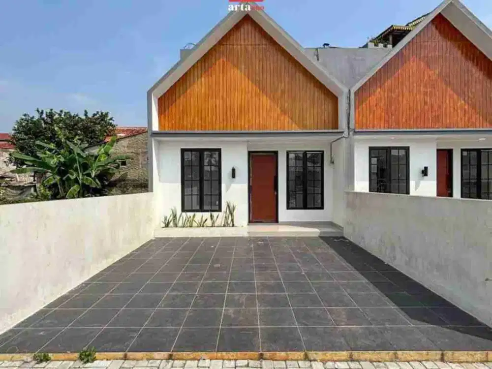 Scandinavian House Dengan Rooftoop Di Cipedak Jagakarsa